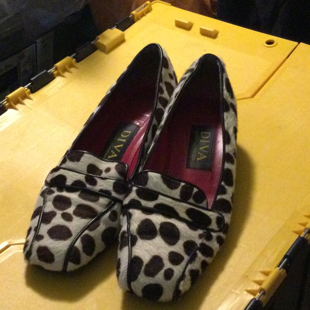 Animal print shoes
